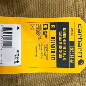 Men's Rugged Flex Rigby Carhartt Shorts